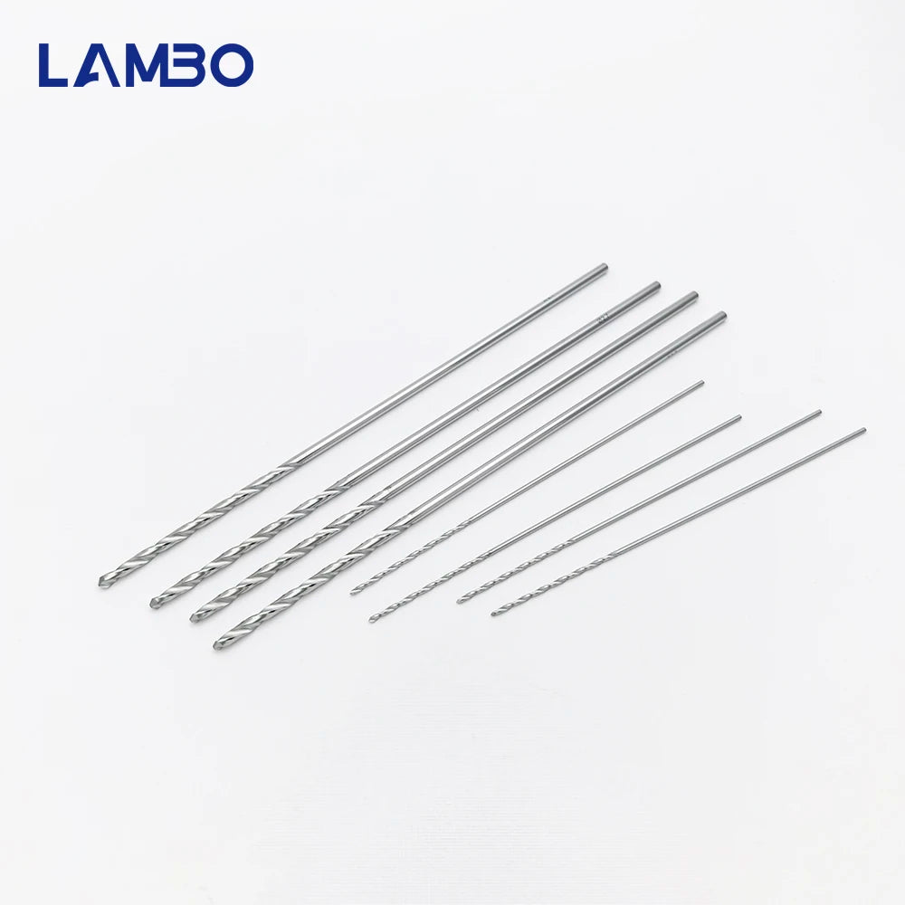 10pcsDrill Bits with General Connection Veterinary Orthopedic Drill Hand Tools Dog Accessories Pet Products Surgical Instruments