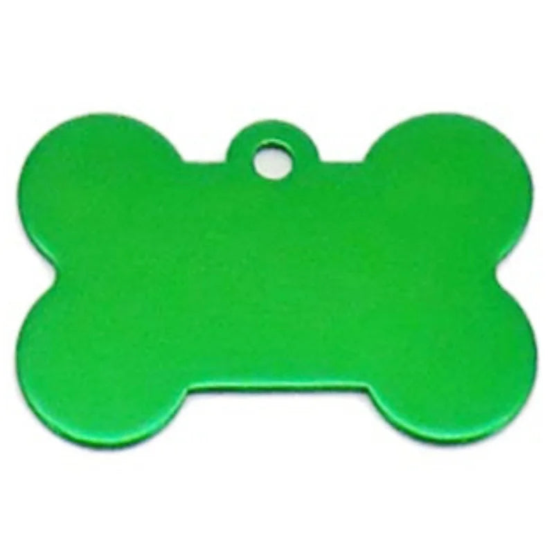 Personalized Dog Tag Bone Shaped Pet Id Tag Free Engraved Kitten Puppy Anti-Lost Dog Name Keychain Dog Accessories Cat Pendant