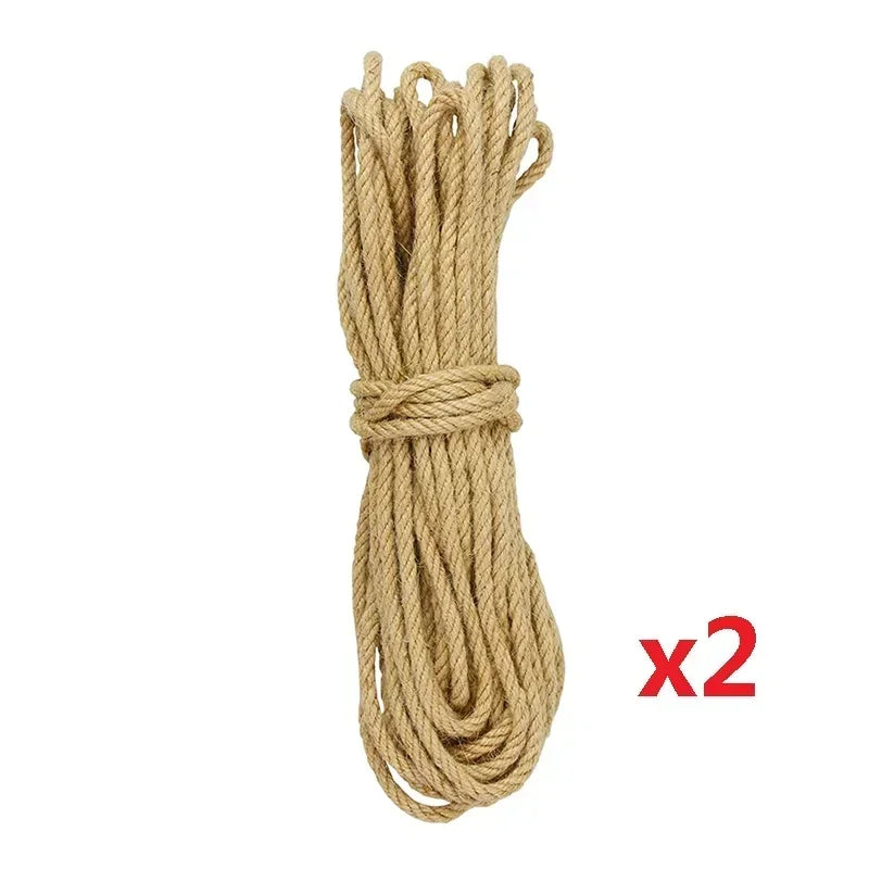 10/20M Natural Sisal Rope Cat Scratcher Rope Tree Scratching DIY Paw Claw Furniture Protector Scratching Post Cat Accessories