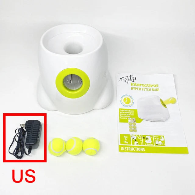 Automatic Pet Feeder Interactive Take Tennis Launcher Dog Training Toy Fun Ball Throwing Machine Teddy Corgi Shiba Inu Dog Toys