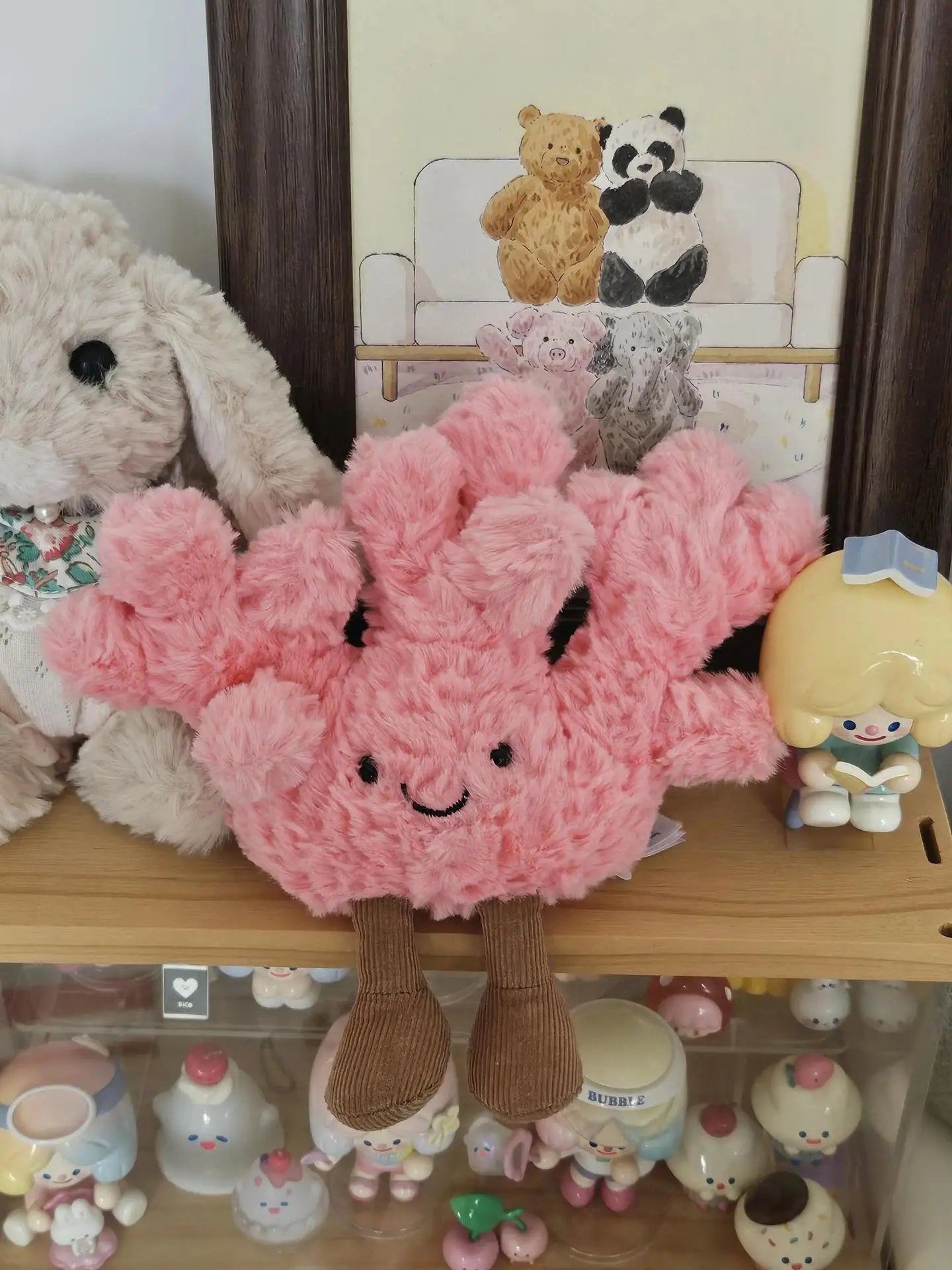 Summer Series Plush Cat Toy 10cm Coral Goggles Surfboard Interactive Doll for Pets Scene Decoration Christmas Gift Idea Gift