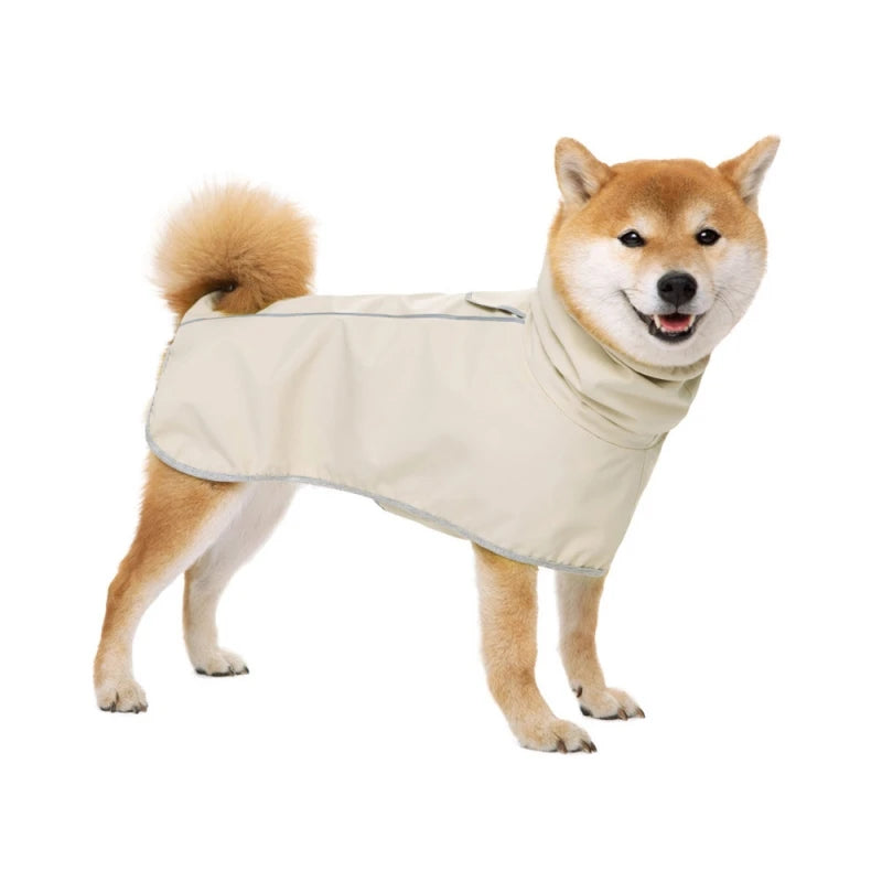 Medium And Large Dog Raincoat Poncho Labrador Golden Retriever Corgi Pet Clothes Outdoor Waterproof Pet Raincoat Dog Accessories