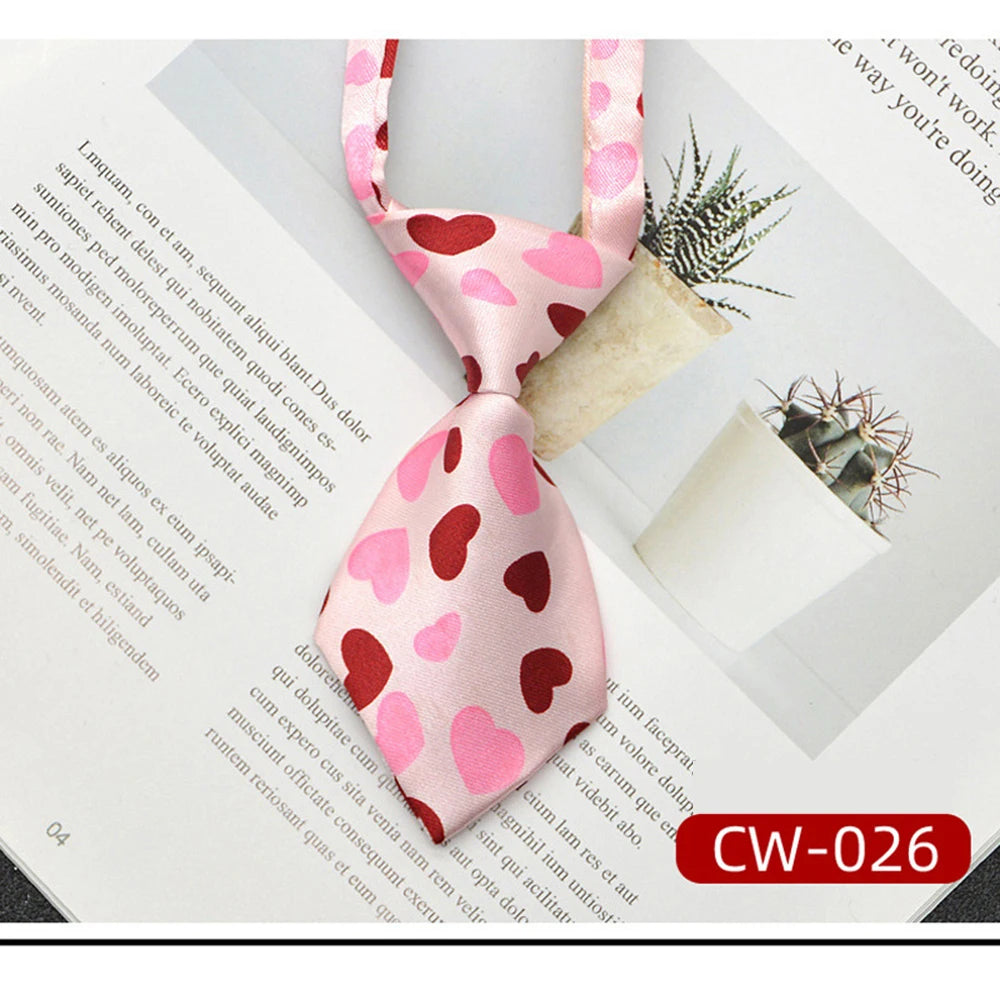 Pet Cat Dog Collar Multicolor Tie Fashion Grooming Dog Accessories Adjustable Puppy Tie Pet Bowtie Supplies