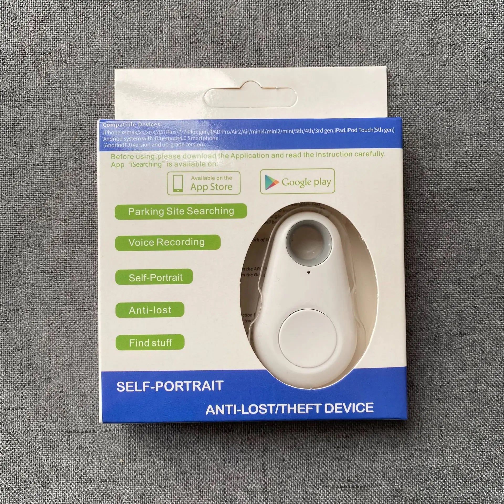 Mini Smart Pets Cat Accessories Bluetooth 5.0 GPS Tracker Anti-lost Alarm Tag Wireless Child Bag Wallet Keychains Locator