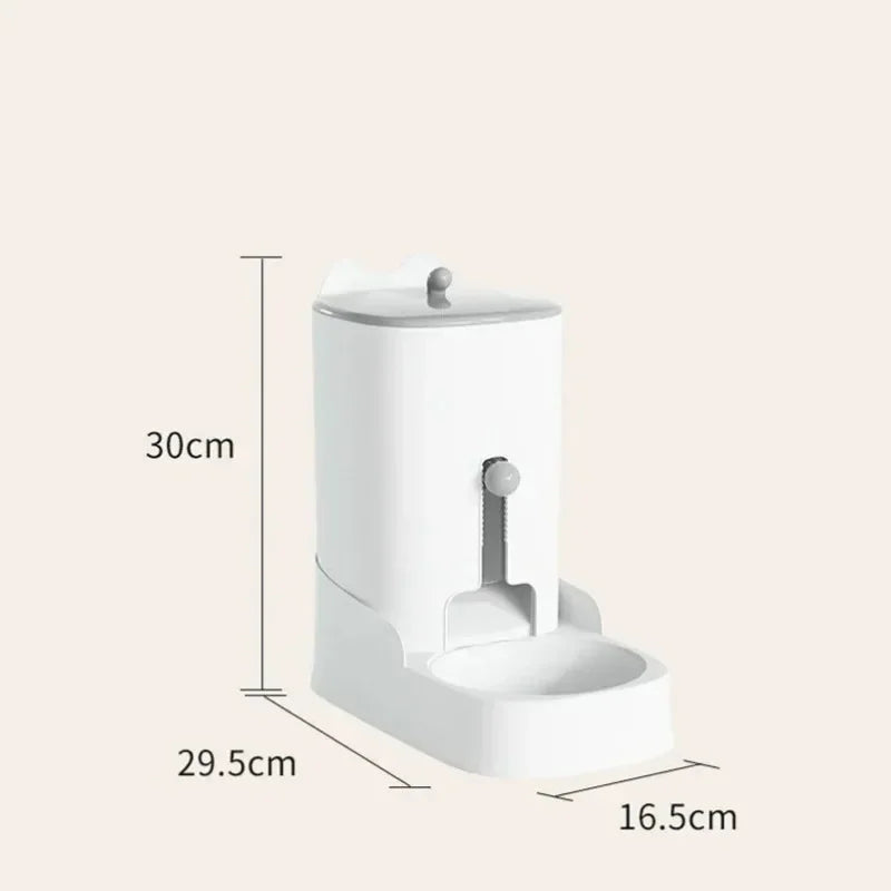 Dog Cat Water Fountain Large Capacity Pet Feeder Cat Food Bowl Gravity Food Feeder Gravity Water Fountain Cat Accessories