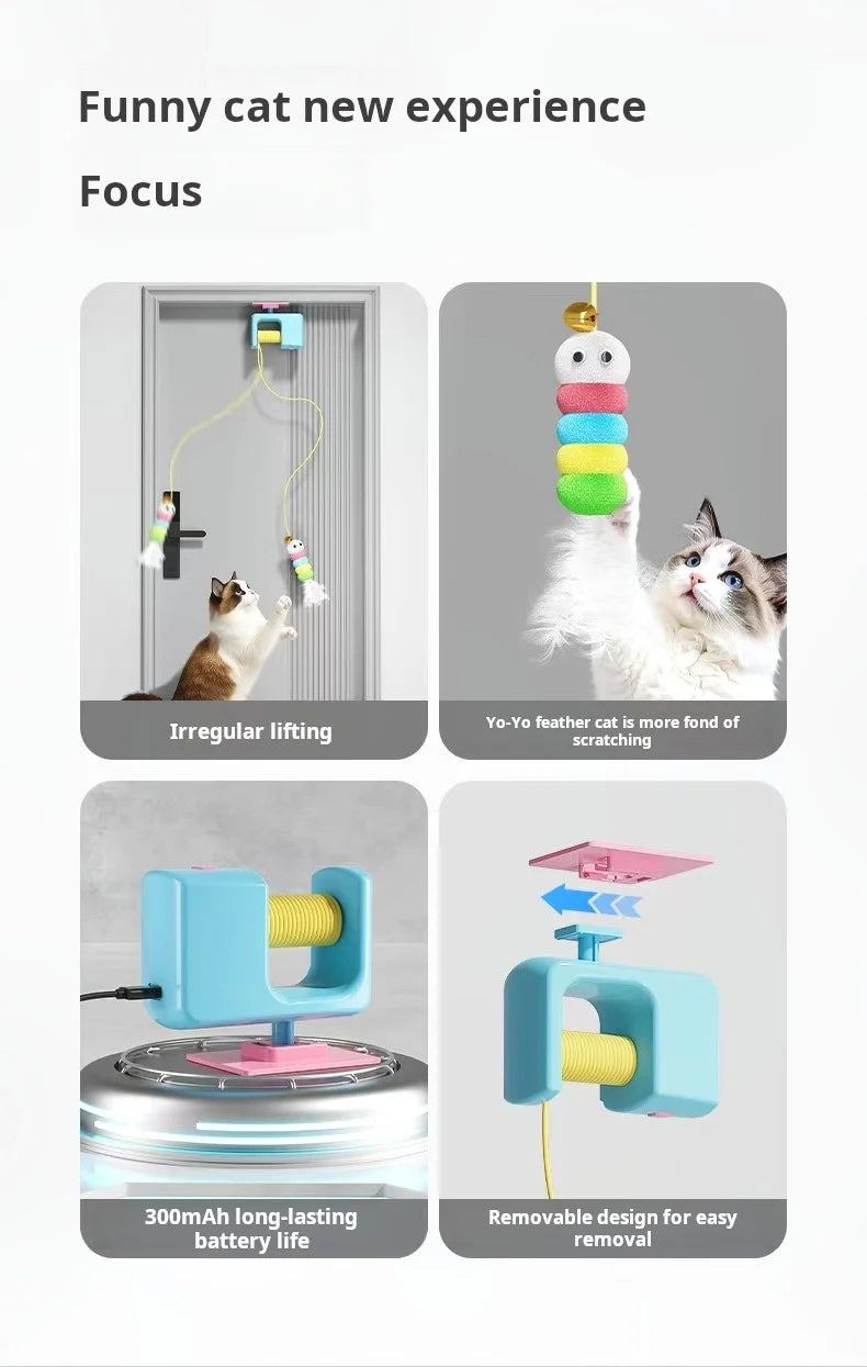 Cat Smart Toys Are A Great Way To Entertain And Relieve Boredom. Usb Charging Pet Supplies, Interactive Electric Cat Toys