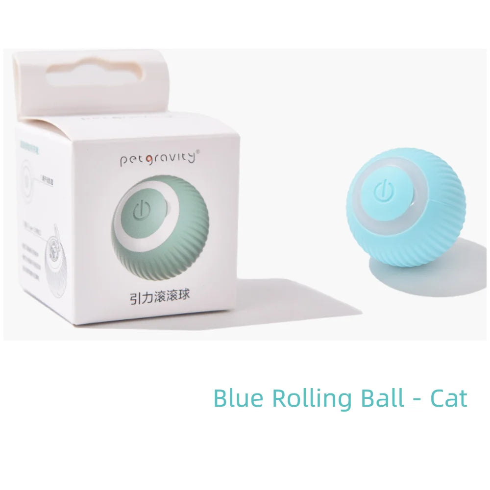 Smart Dog Toy Ball Electric Automatic Moving Bouncing Rolling Ball USB Charging Dog Toys for Puppy Birthday Gift Dog Accessories