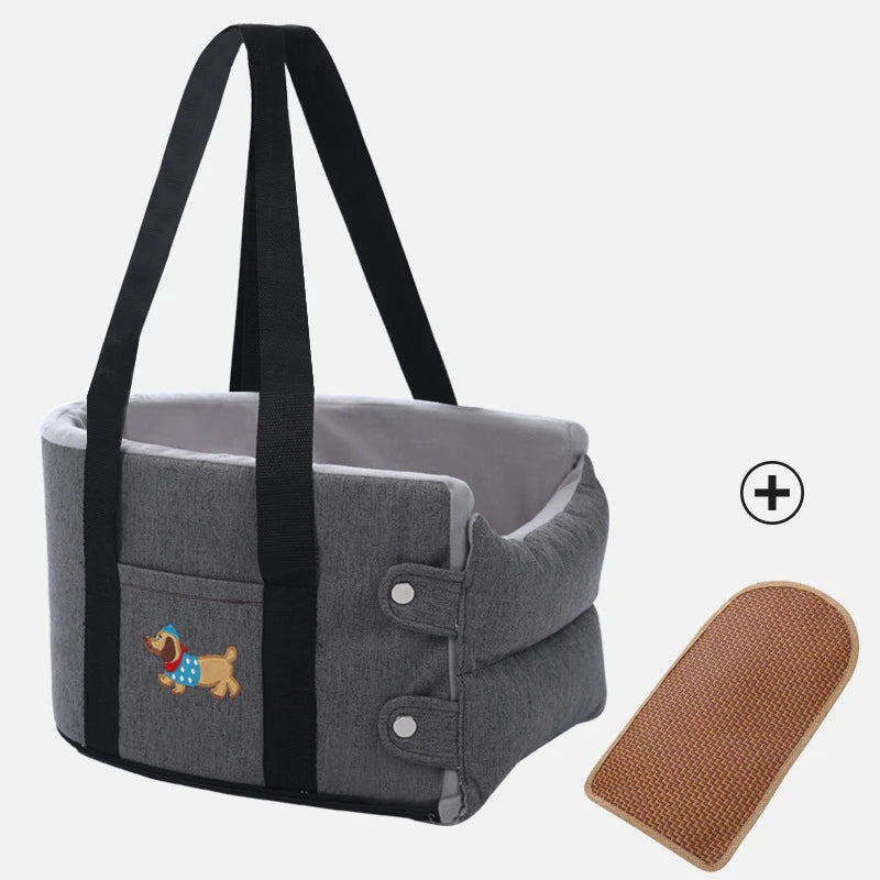 Puppy Dog Car Seat Travel Central Control car seat seat cushion pet nest Small Dogs Chihuahua Cats Car Transport Dog Accessories