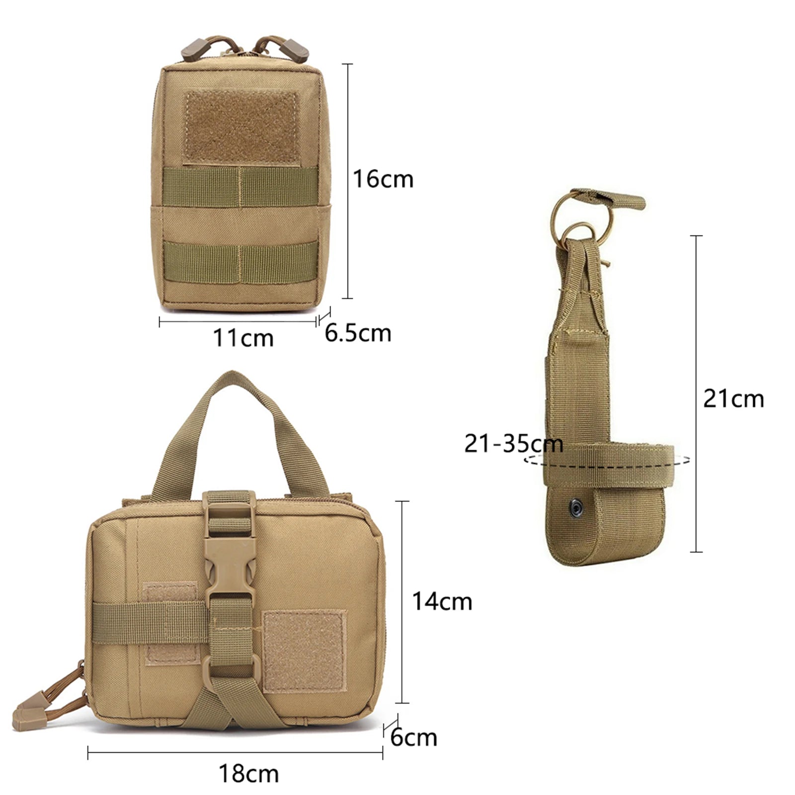 Tactical Large Dog Harness Leash Molle Pouches Pet Golden Retriever French Bulldog Training Vest Harnesses For Dog Accessories