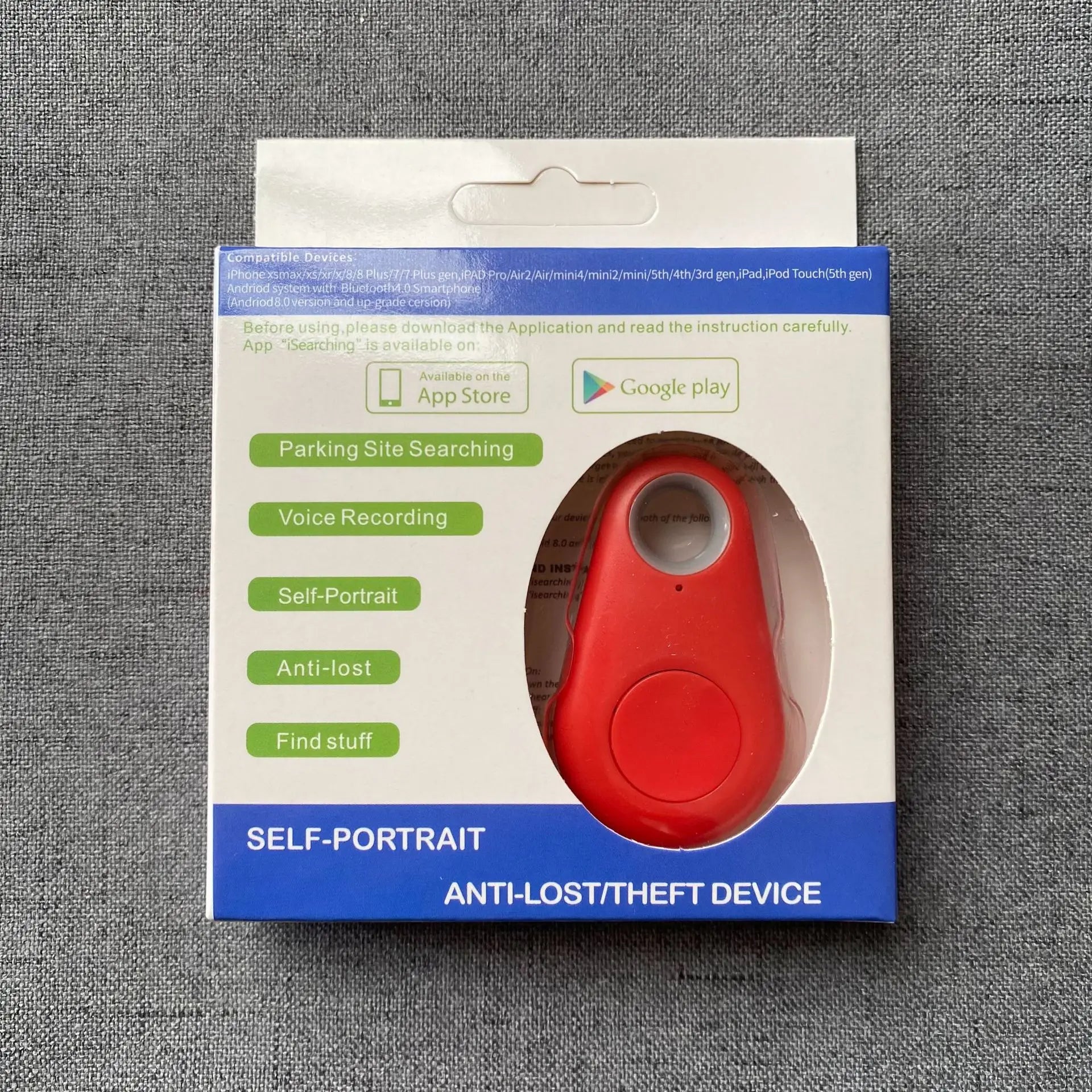 Mini Smart Pets Cat Accessories Bluetooth 5.0 GPS Tracker Anti-lost Alarm Tag Wireless Child Bag Wallet Keychains Locator