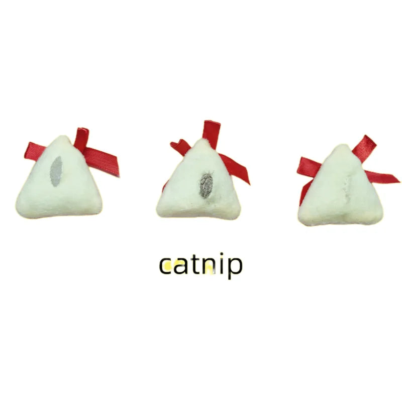 Pet Cute Plush Toy Set Cat Toy With Catmint Kitten Catnip Toy With Scent Cat Mini Catnip Toy Chewing Teeth Grinding Pet Supplies