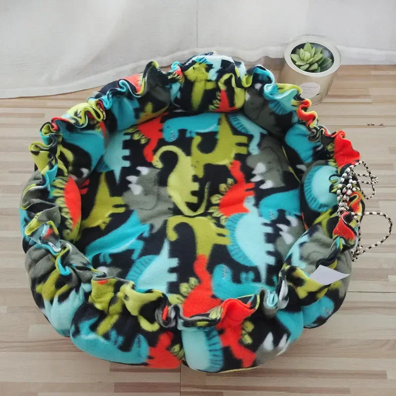 Dog Bed Small Medium Dogs Cushion Soft Cotton Winter Basket Warm Sofa House Cat Bed for Dog Accessories Pet Supplies