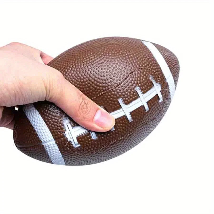 6.7" Inflated Balls for Dogs, Durable Dog Football Toys for Aggressive Chewers, Large Rugby Balls, Floating Dog Toys JXB