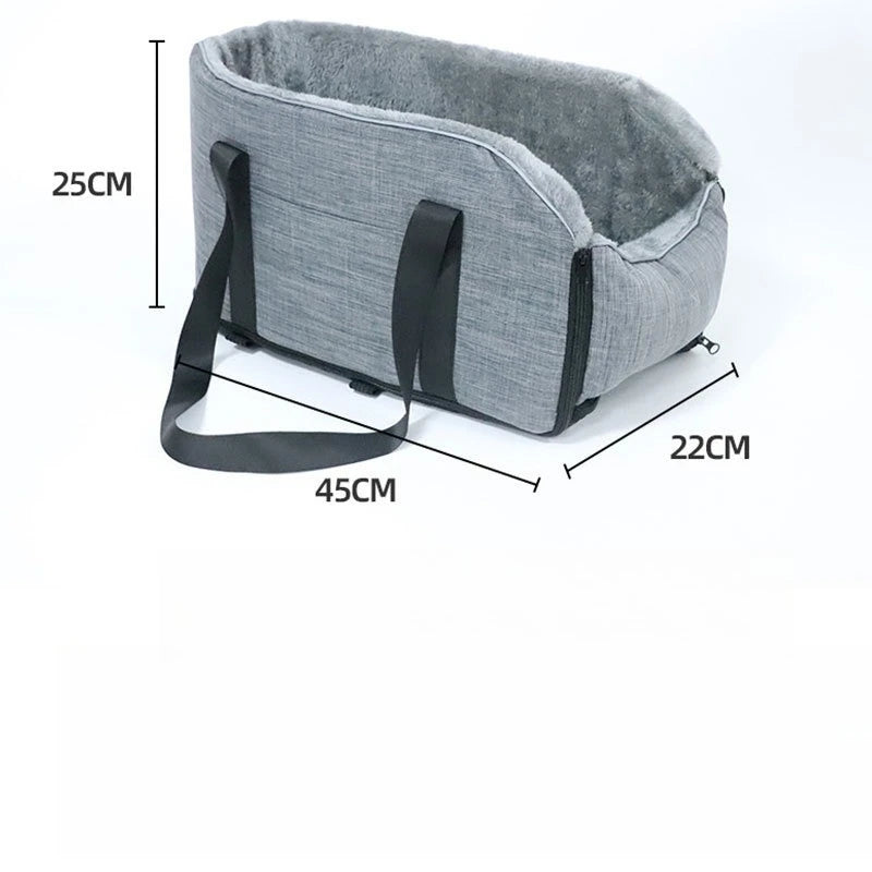 Dog car seat beds pet cars cat dog beds portable detachable for cars hand-held dog bed  safety travel bag  dog accessories