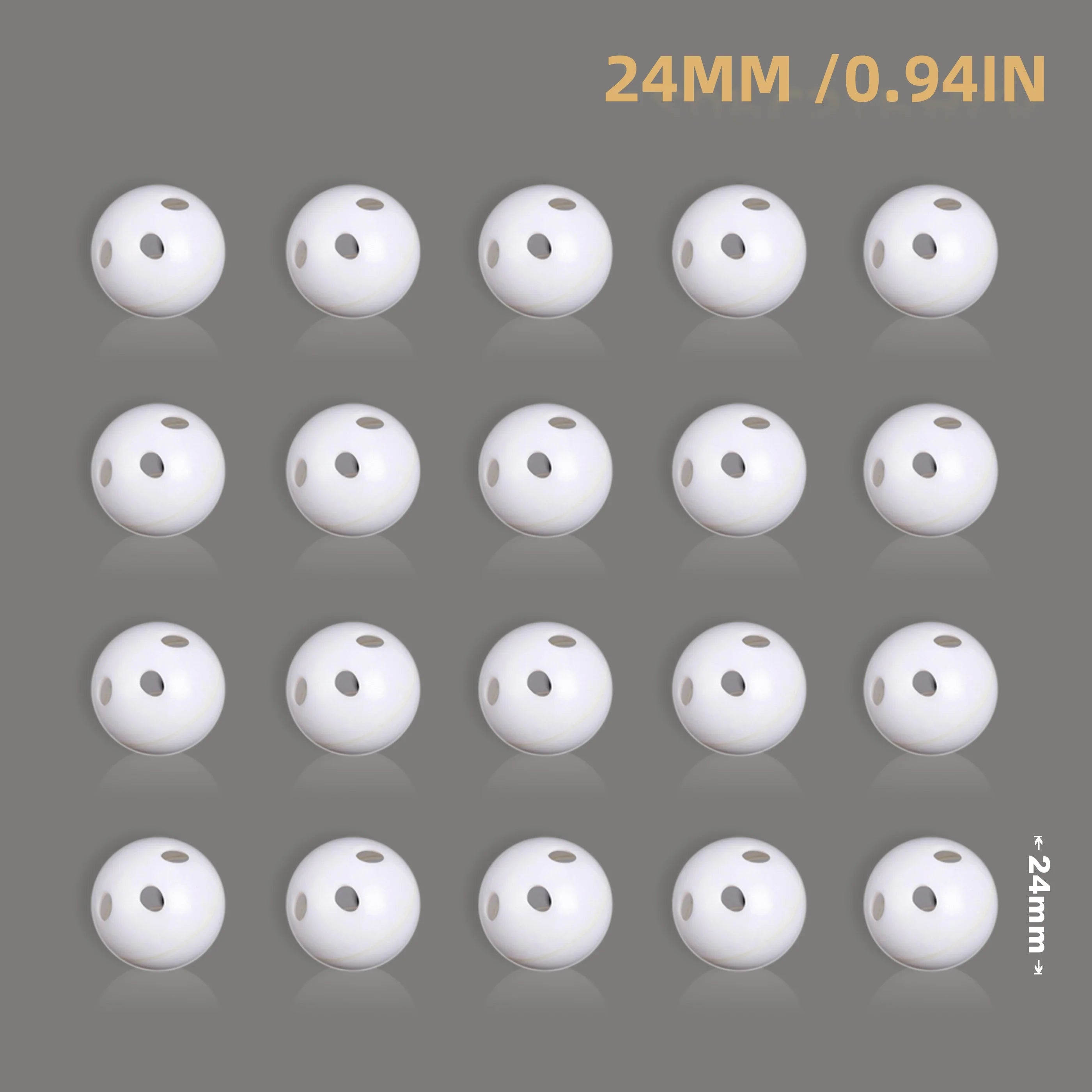 30/50/100pcs Plastic Rattle Bell Ball Squeaker Noise Maker Insert Dog Toy Sew in Various Replace Pet Plush Doll Toys Accessories