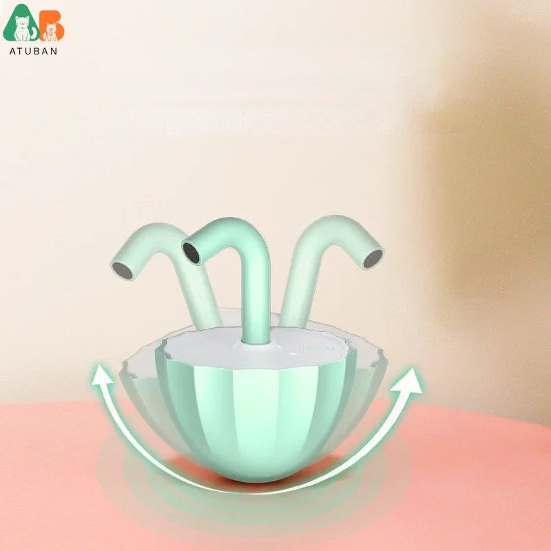 ATUBAN Cat Laser Toy,Pet Automatic Laser Cat Toys for Indoor Cats Kitten Tumbler Interaction Toys,360 Degree Irregular Rotation