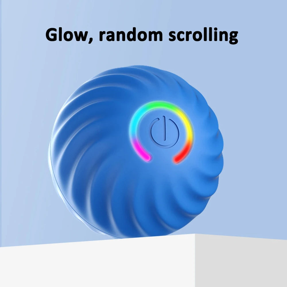 Smart Dog Toy Ball Electric Automatic Moving Bouncing Rolling Ball USB Charging Dog Toys for Puppy Birthday Gift Dog Accessories