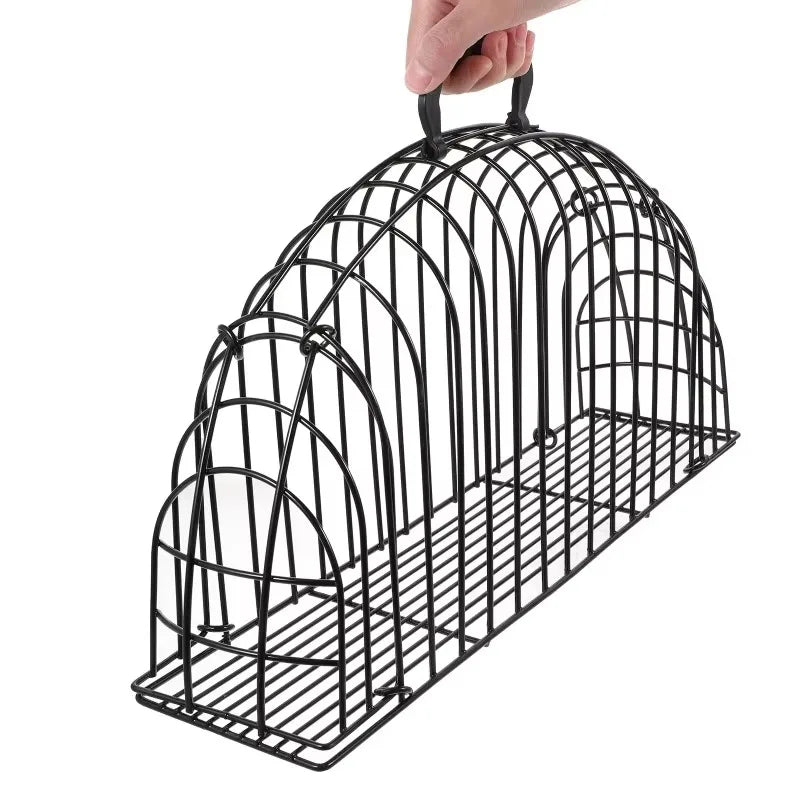 Cat Bath Cage Iron Anti-scratch Anti-bite Cage Fixed Dry Bath Double Door Cat Beauty Cage Anti-escaping Cat Accessories