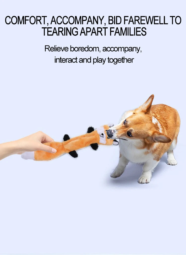 New Plush Toy for Dog Toy with Squeaker for Toys for Puppies Games Soft Toy for Dogs Big Dog Toys GWJ01