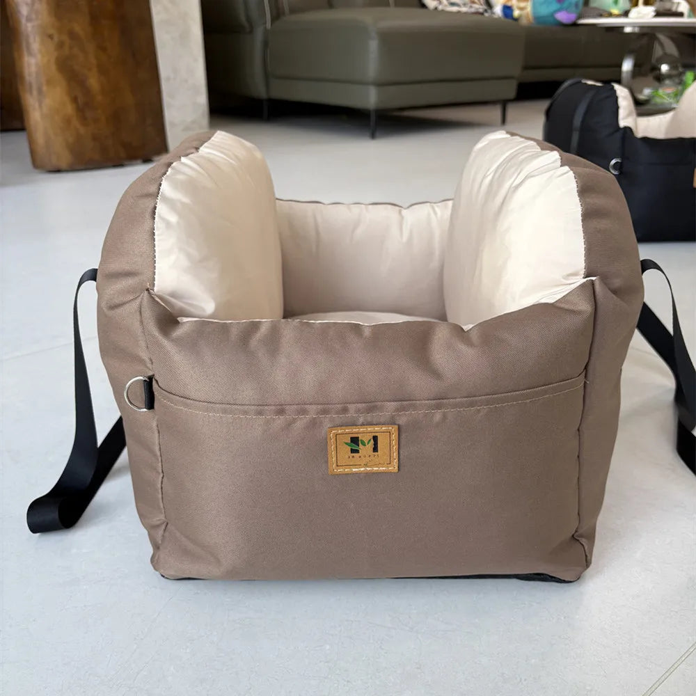 Pet Car Seat for Small Dogs Dog Booster Washable  Pet Travel Carrier Bed Portable Home Dual-purpose Nest Pad Dog Accessories