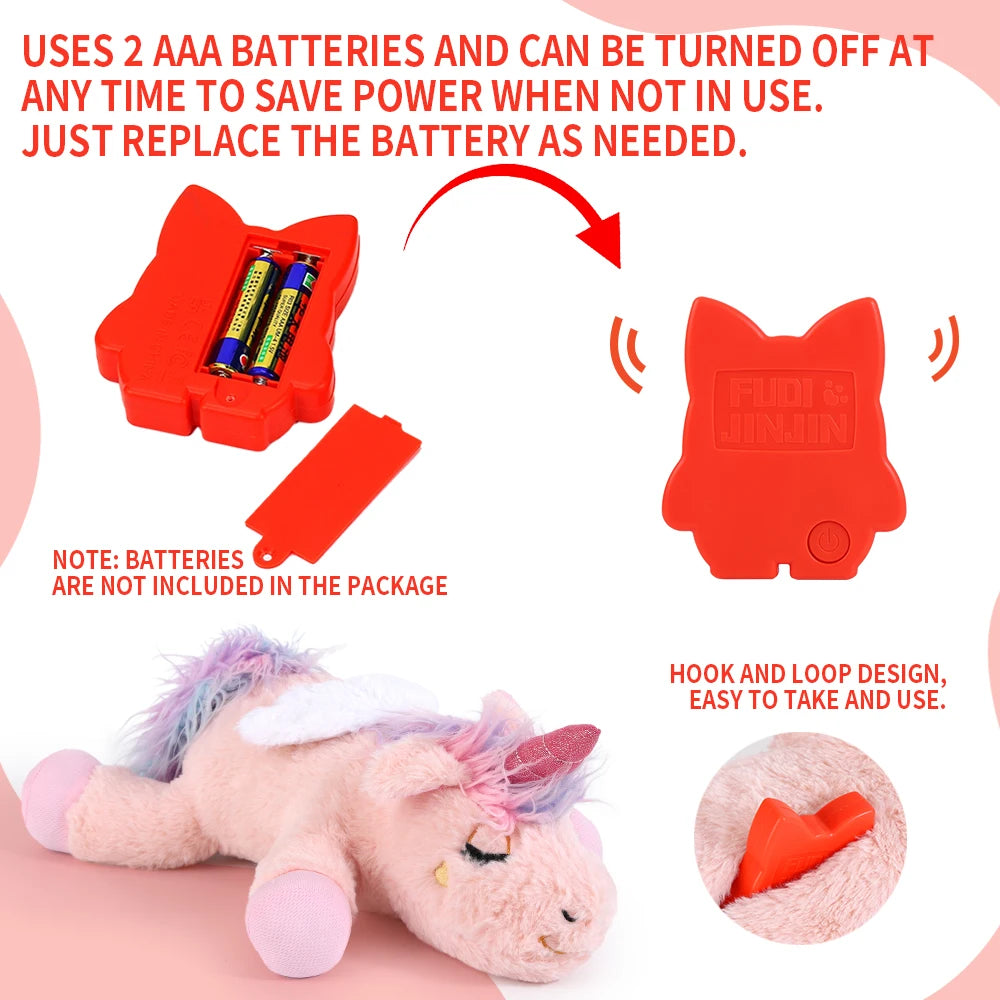 Plush dog toys, Dog Halloween gifts, pet heartbeat soothing toys, dog chew toys, pet calming aids, behavioural training toys