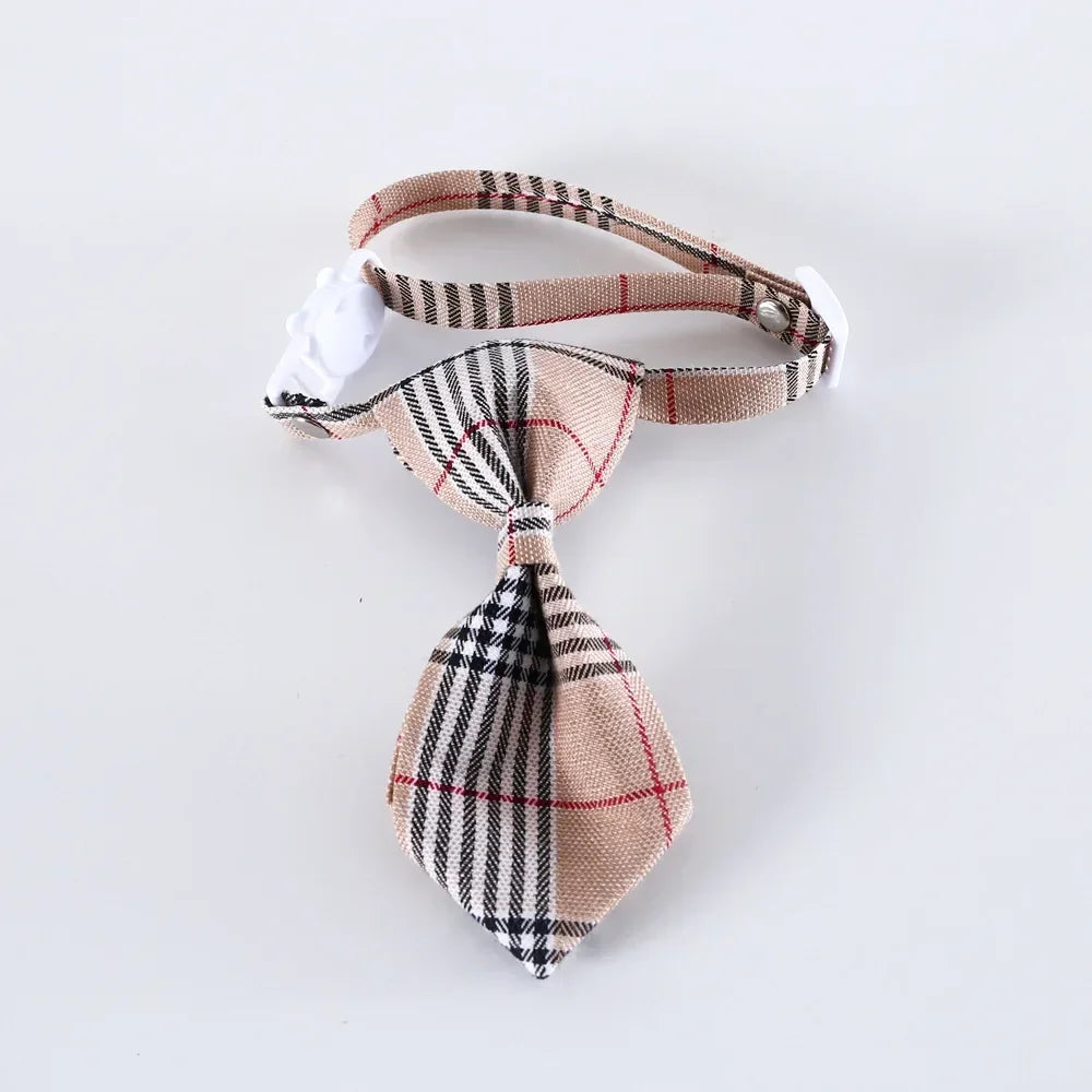 Breakaway Cat Collar with Bell Adjustable Kitten Cat Collars Cat Accessories Pet Supplies Puppy Bow Tie for Small Dogs