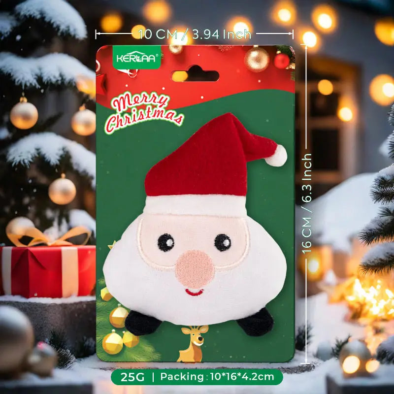 New Christmas Cat Toys Plush To Relieve Boredom and Clean Teeth Accompany Oneself Play with Cats Pet Supplies Christmas Gifts