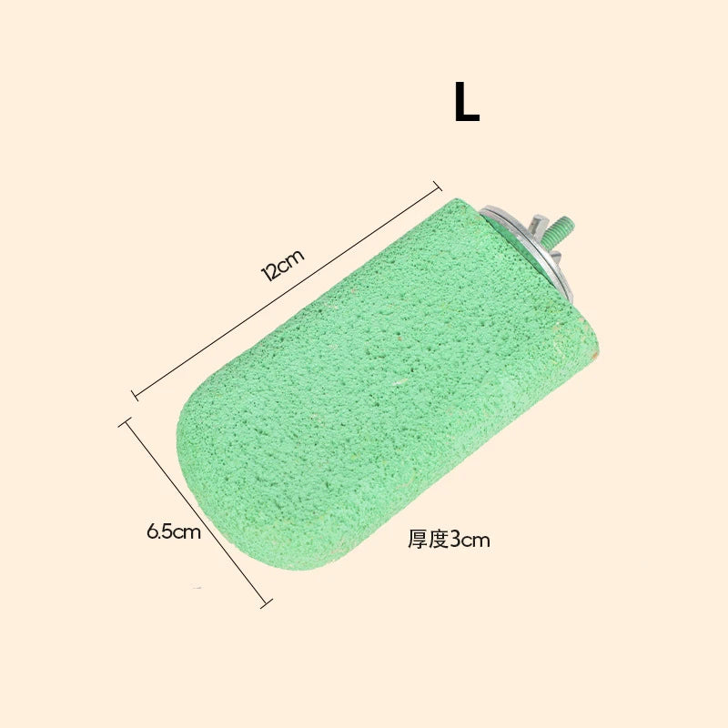 Bird Resin standing paw grinding sticks Nail Trimming Perch Paw Grinding Stick Bird Toys Parrot Grinder Parrot perch bird stand