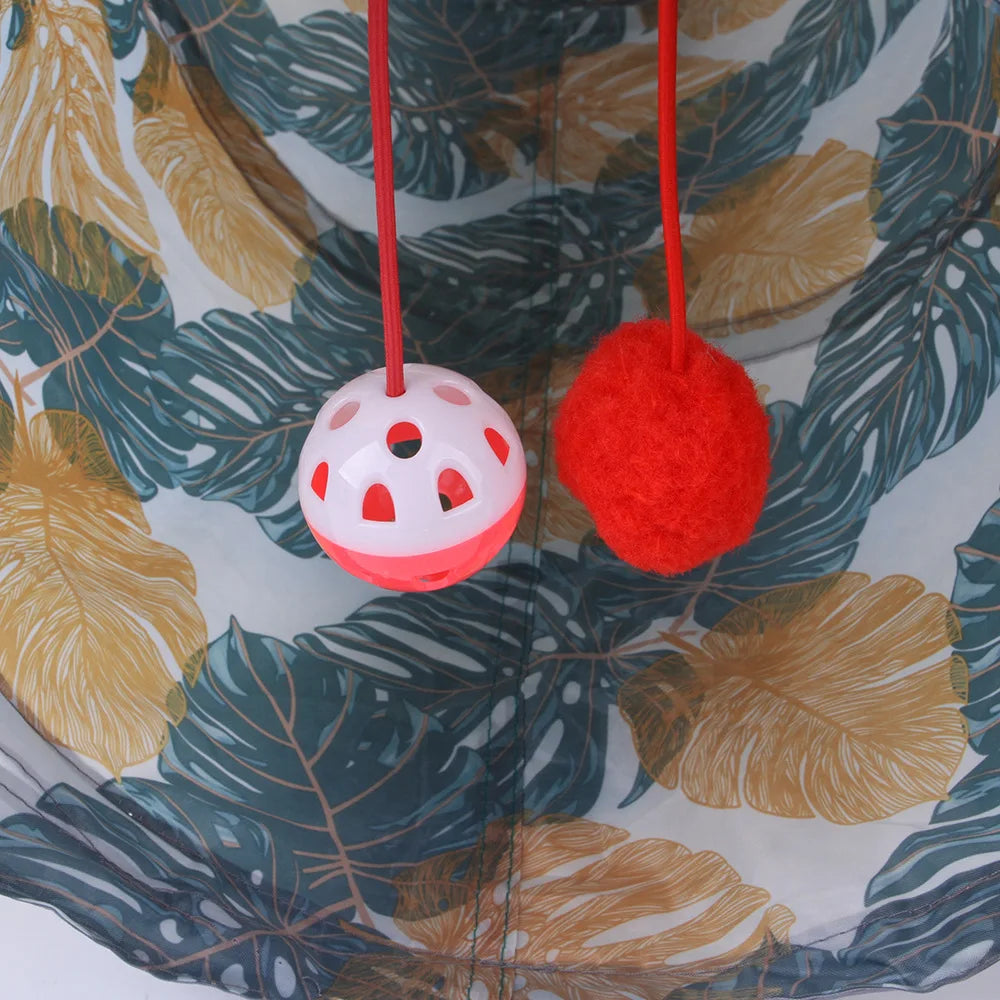 Cat Tunnel Pet Supplies S T Pass Play Tunnel Foldable Cat Tunnel Cat Toys Breathable Drill Barrel for Indoor Loud Paper