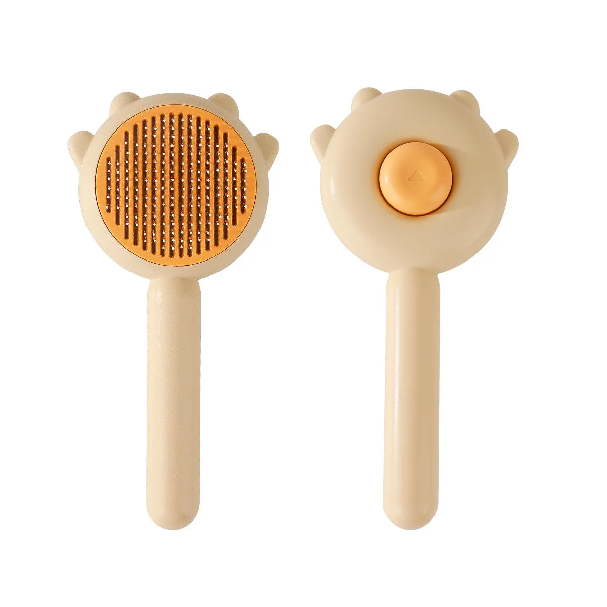 Pet Hair Remove Comb Self-cleaning Cat Slicker Brush Pet Waste Hair Comb For Cats Grooming Brushes Dog Combs Cat Accessories
