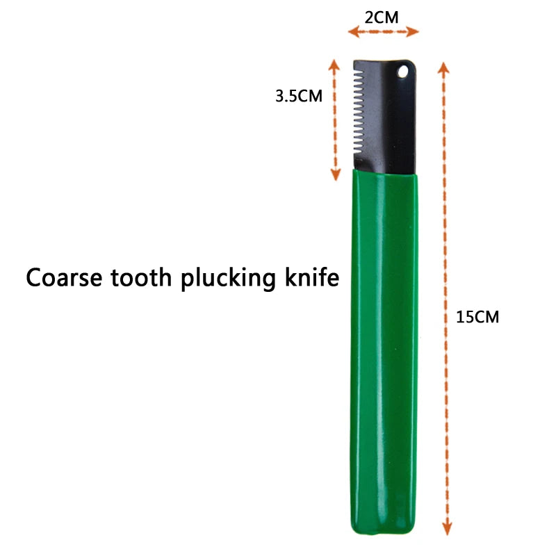 High-Quality Pet Groomer Dog Accessories Comb for Terrier Plucking Knife Steel Hair Pulling Tool Dog Beauty Supplies